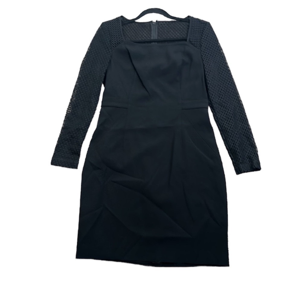 Ports blank textured sleeves mini dress size 6 whimsigoth, gothic